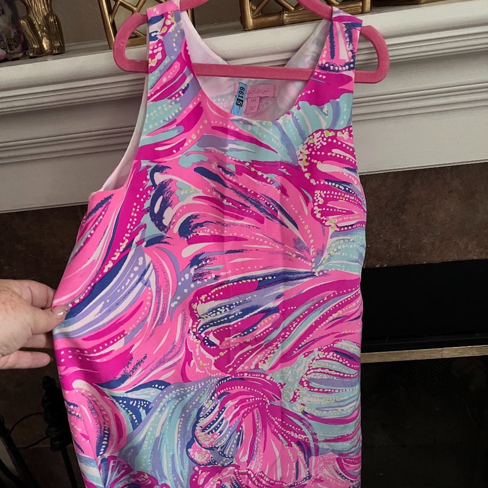 Size XXS Lilly Pulitzer Silk Sleeveless Dress